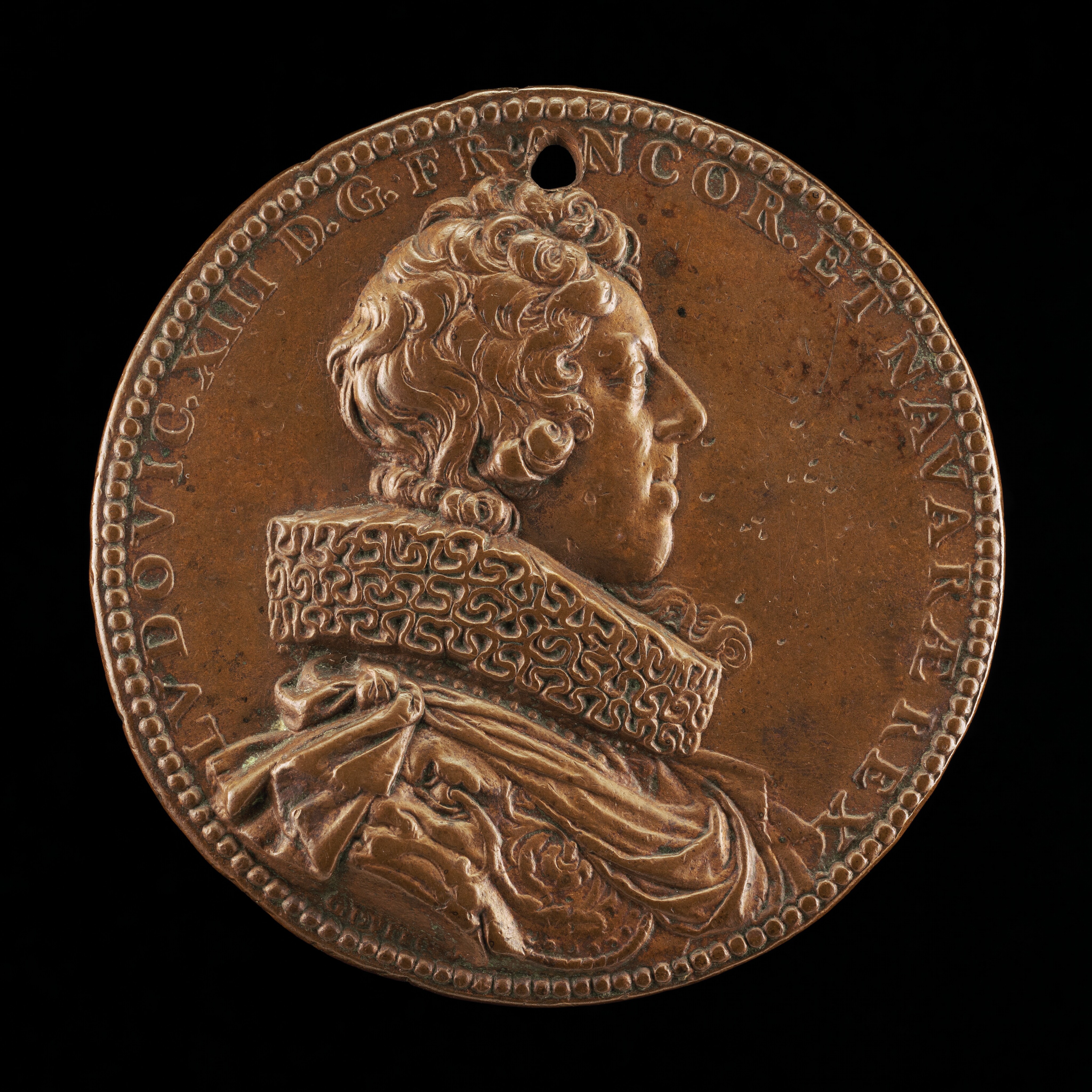Louis XIII, King of France (1601-1643), with the Sash and Badge of
