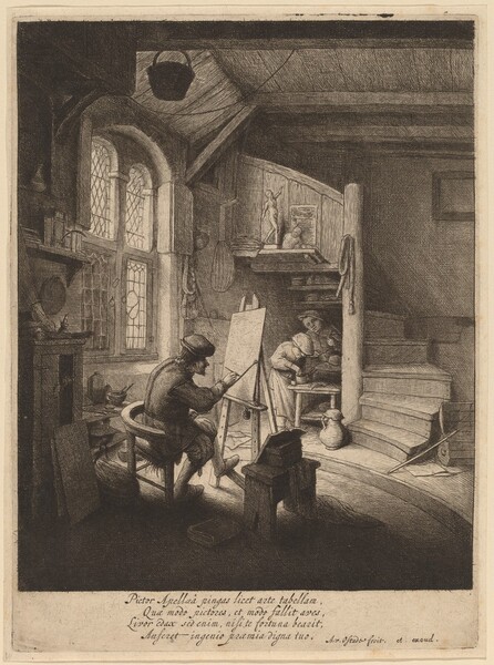 Painter in His Studio