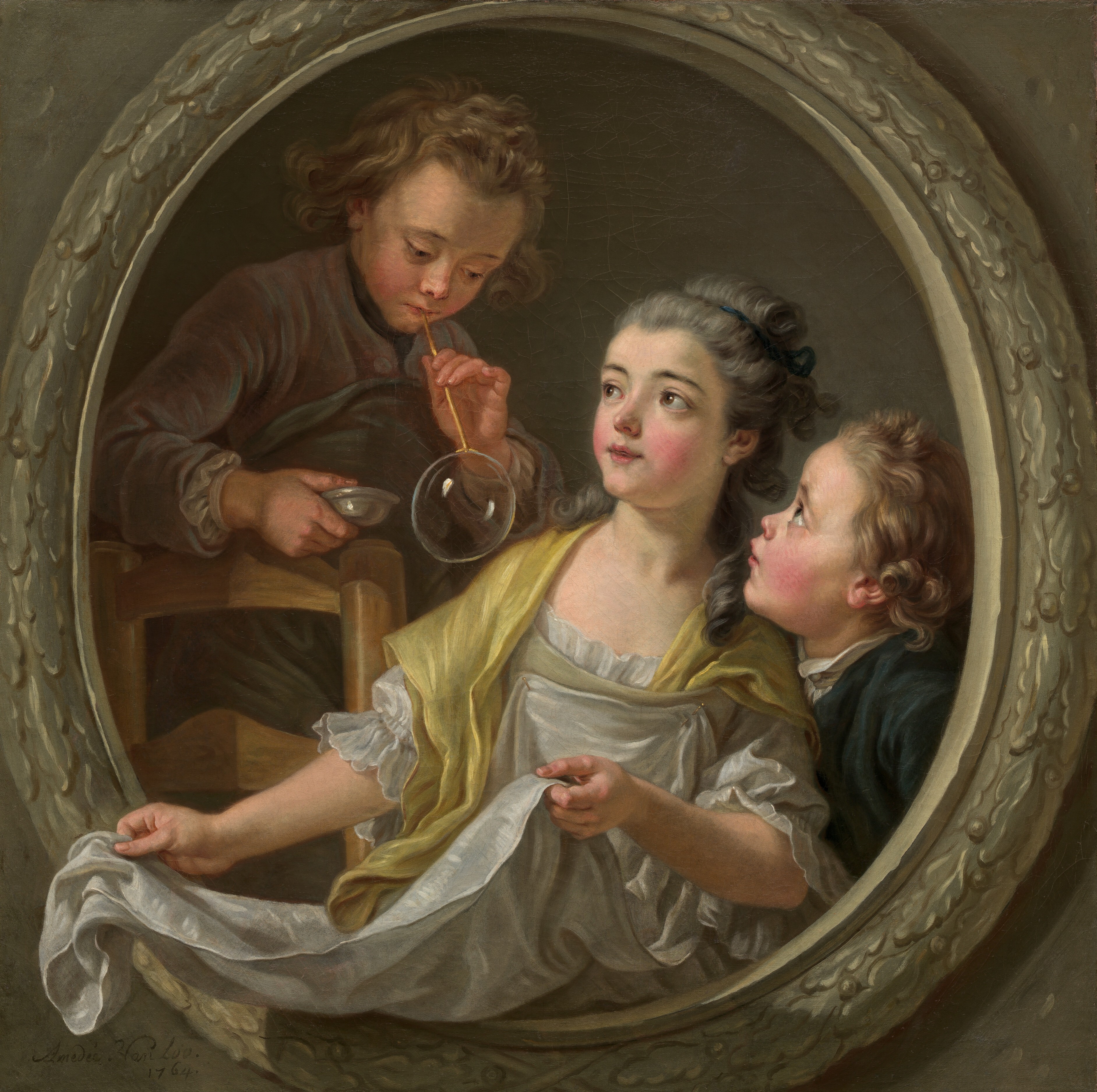 Painting Van Loo The Camera Obscura Xxl Wall Canvas Art Print Painting Van Loo The Camera Obscura Xxl Wall Canvas Art Print