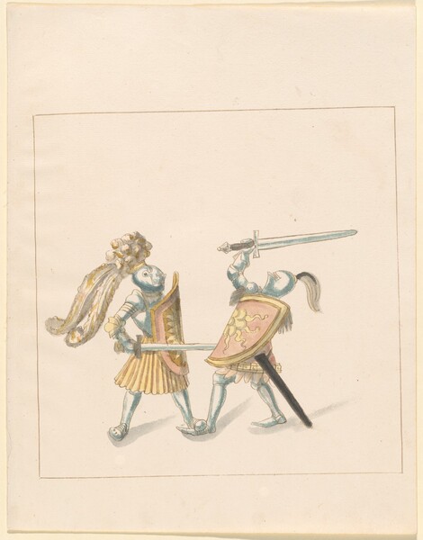Freydal, The Book of Jousts and Tournament of Emperor Maximilian I: Combats on Foot (Jousts)(Volume III): Plate 161