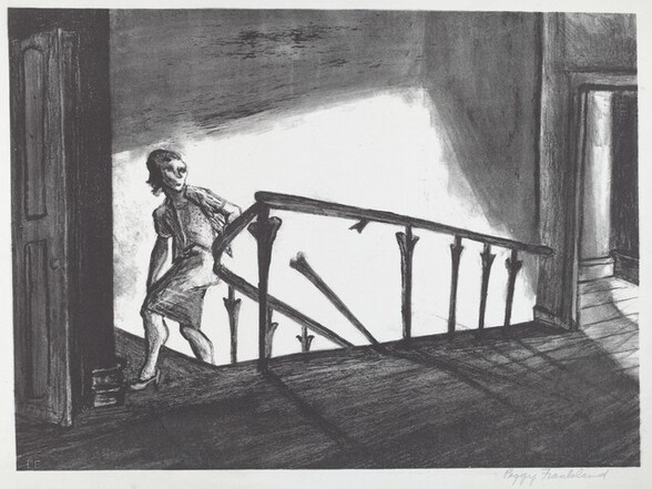 Untitled (Woman on Stairway)