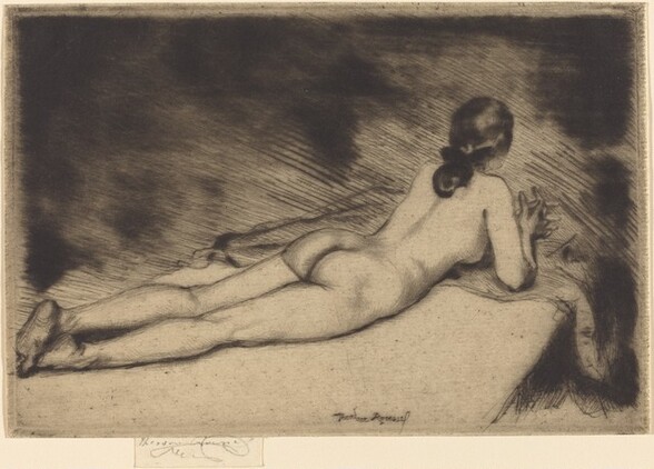 Figure of a Woman Lying Down