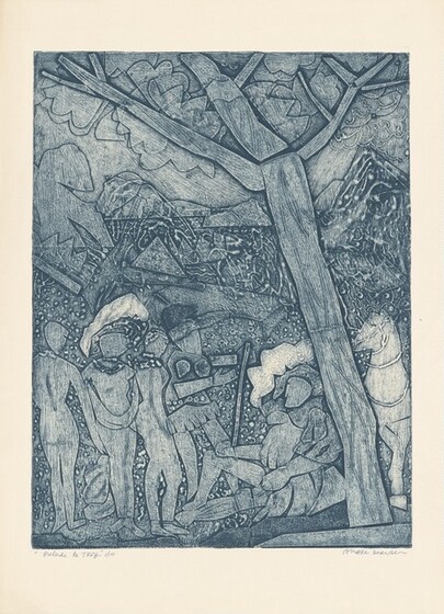 Romare Bearden, Prelude to Troy (No. 2), 1974
