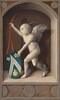 Putto with Arms of Jacques Coëne [reverse]