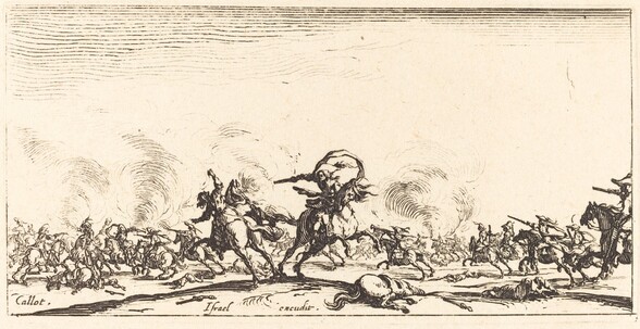 The Cavalry Combat with Pistols