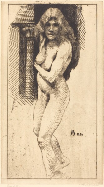 Carmen Standing in the Nude (Carmen nue debout)