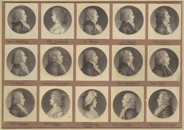 Saint-Mémin Collection of Portraits, Group 3