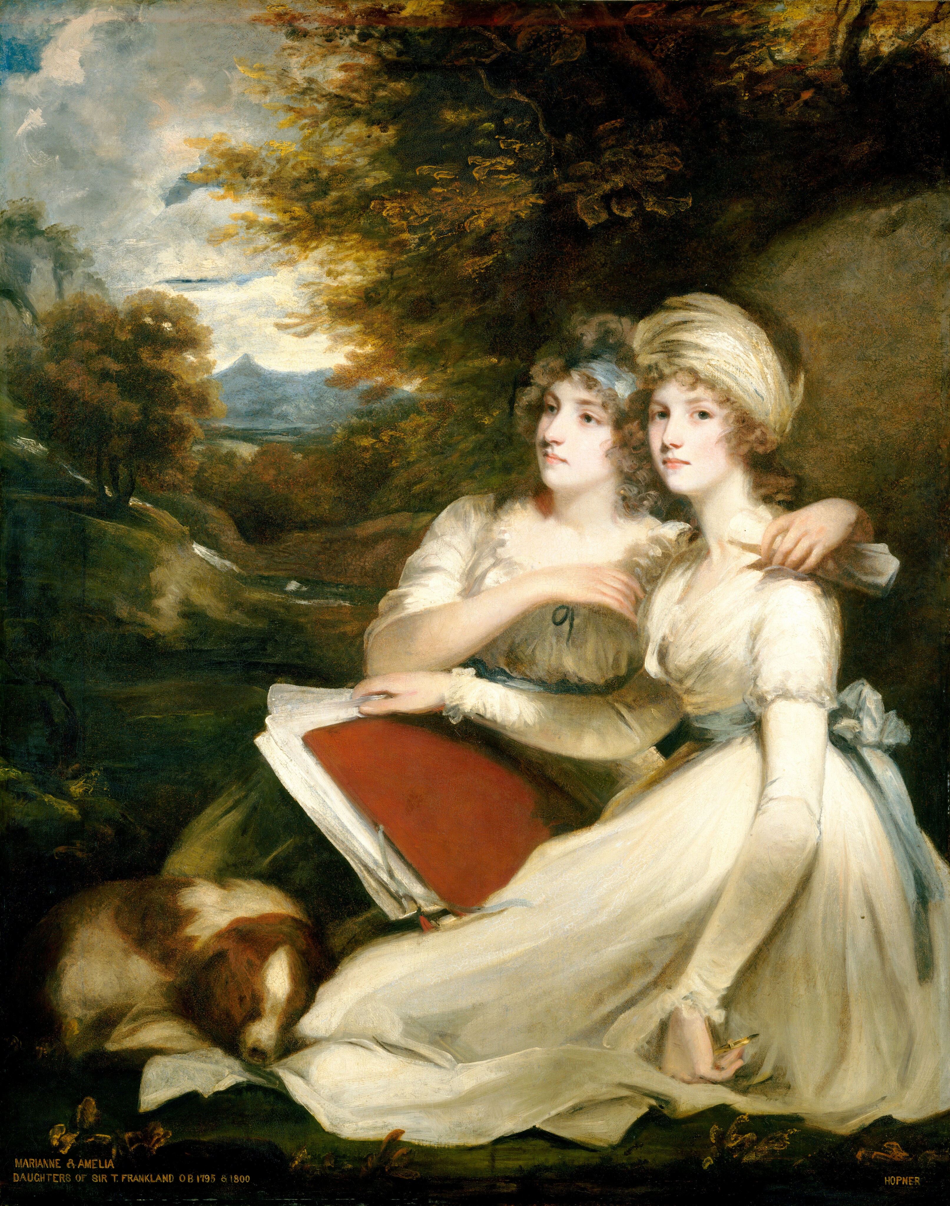The Frankland Sisters, 1795 by John Hoppner 