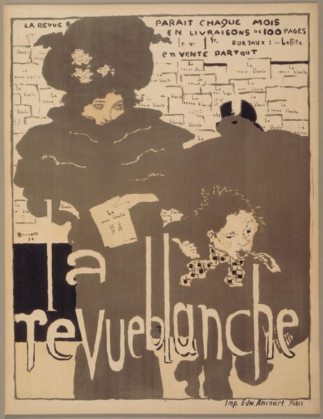 Poster for La Revue blanche
