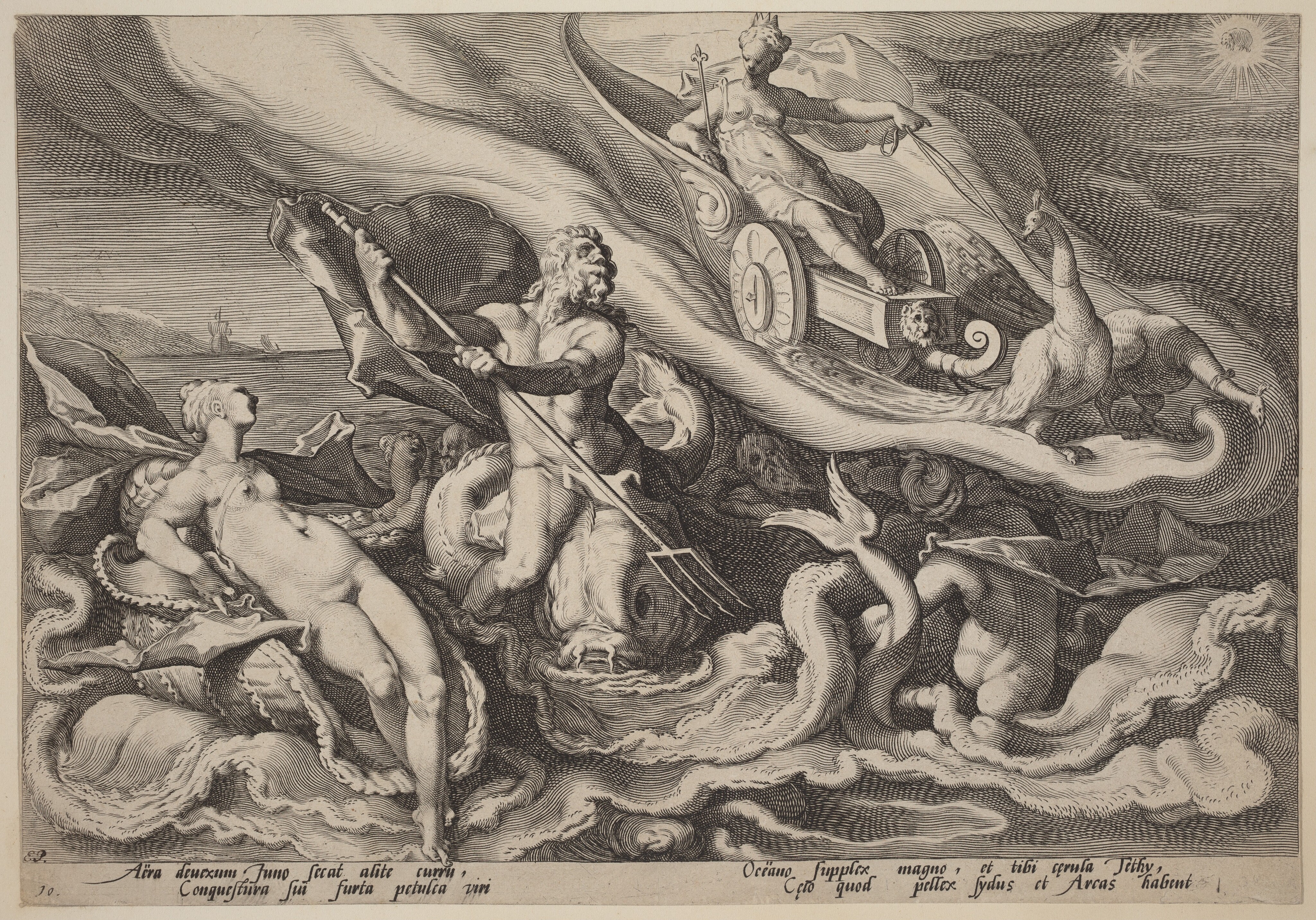 Juno Complaining to Oceanus and Tethys about Callisto