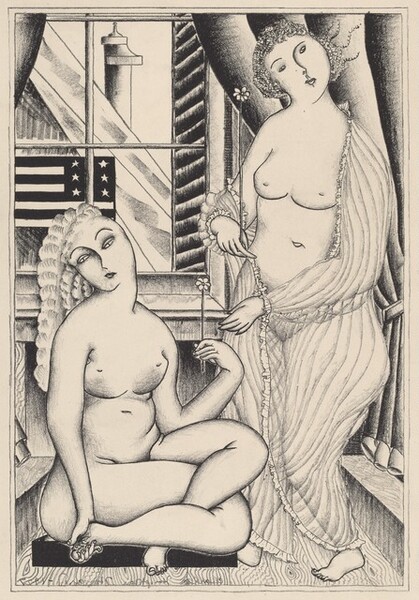 Untitled (Two nude women)