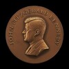John Fitzgerald Kennedy Inaugural Medal [obverse]