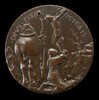 Domenico Novello Malatesta in Armor, Kneeling before a Crucifix [reverse]