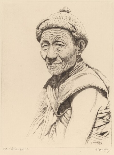 Old Tibetan Lama