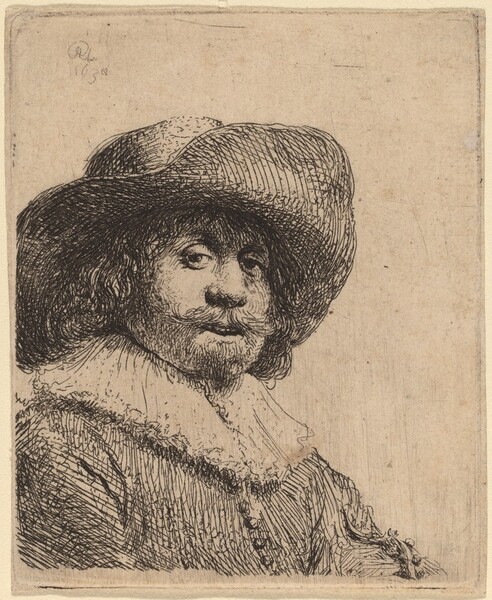 Man in a Broad-Brimmed Hat
