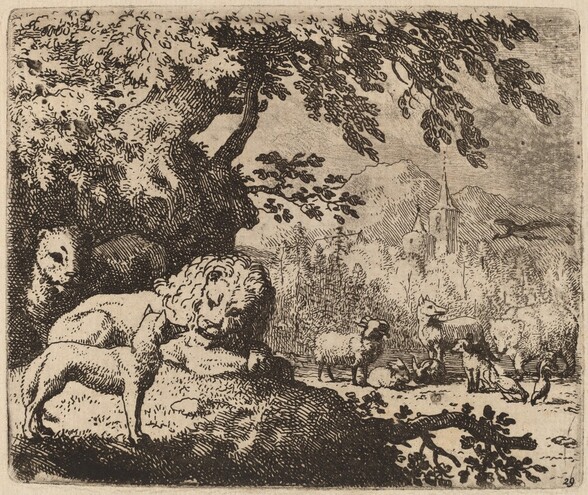 Reynard in Council with the Lion and Lioness