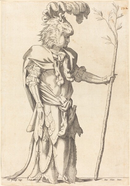 Figure Costumed as Hercules