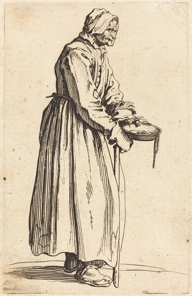 Beggar Woman with Pan