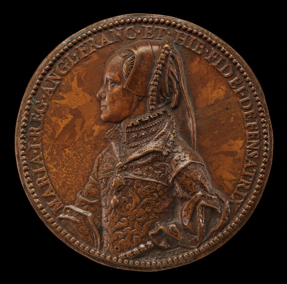 Mary Tudor, 1516-1558, Queen of England 1552 [obverse]