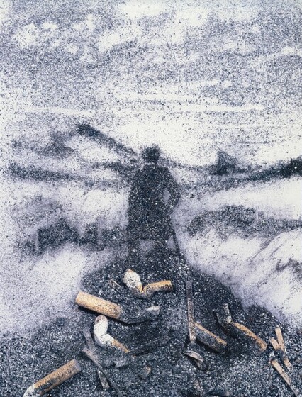 Vik Muniz, Wanderer Above The Sea of  Ashes, 1999