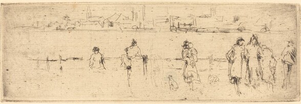 A Sketch on the Embankment