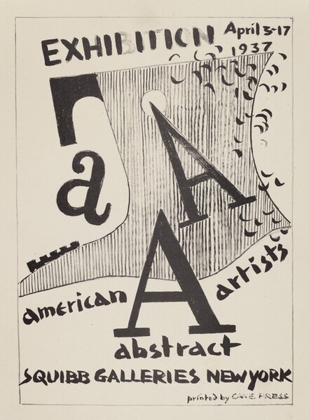 cover image for American Abstract Artists portfolio