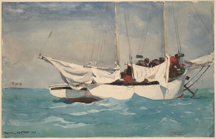 Winslow Homer, Key West, Hauling Anchor, 1903