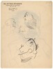 Four Studies of Heads [verso]