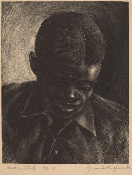 Brown Study (Portrait of Raymond)