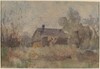 House Set in Wooded Landscape [verso]