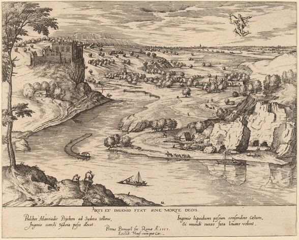 River Landscape with Mercury and Psyche