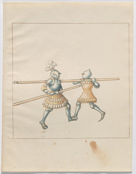 Freydal, The Book of Jousts and Tournament of Emperor Maximilian I: Combats on Foot (Jousts)(Volume III): Plate 132