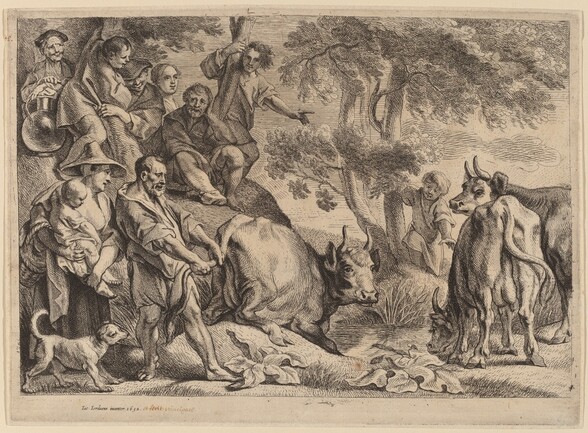 Cacus Robbing the Cattle of Hercules