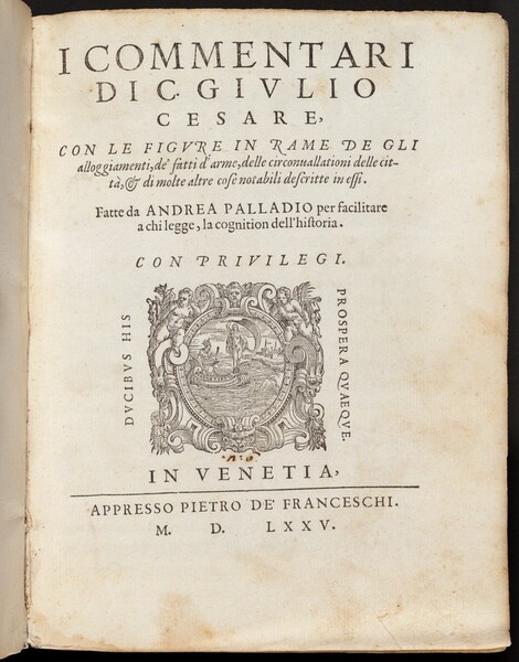 I Commentari di C. Giulio Cesare