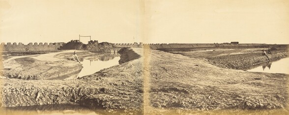 Tangkoo Fort After Its Capture, Showing the French and English Entrance, August 10, 1860