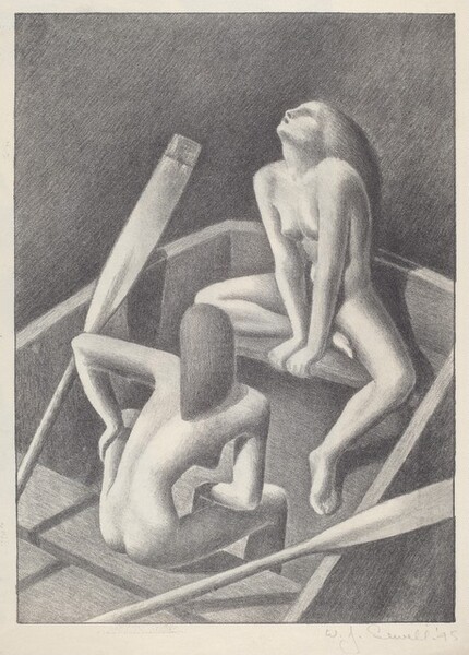 Untitled (Two Nudes in a Boat)