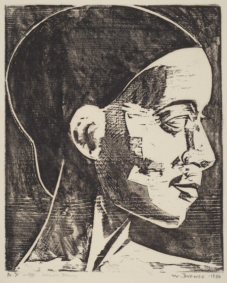 Werner Drewes, Harlem Beauty, 1930