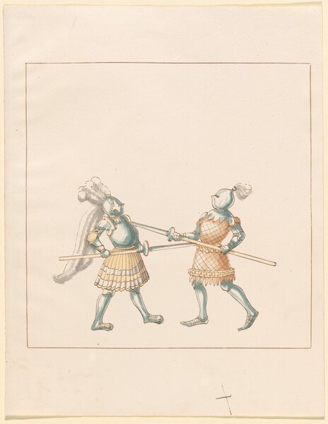Freydal, The Book of Jousts and Tournament of Emperor Maximilian I: Combats on Foot (Jousts)(Volume III): Plate 148