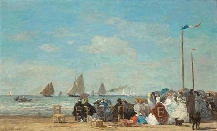 送料は無料ですEugene Boudin、【La Rade de Villefranche】