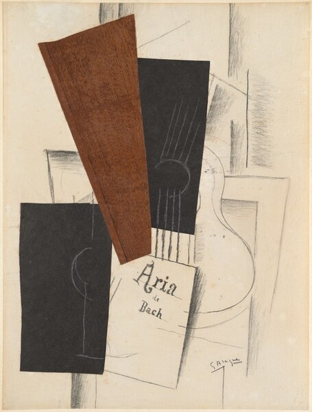 Papier Collé 1913 by Georges Braque