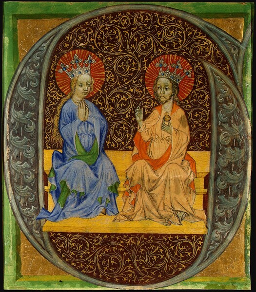 Christ and the Virgin Enthroned