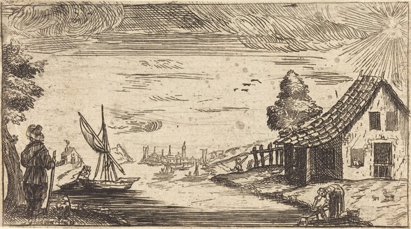 Landscape with Figure and Boat