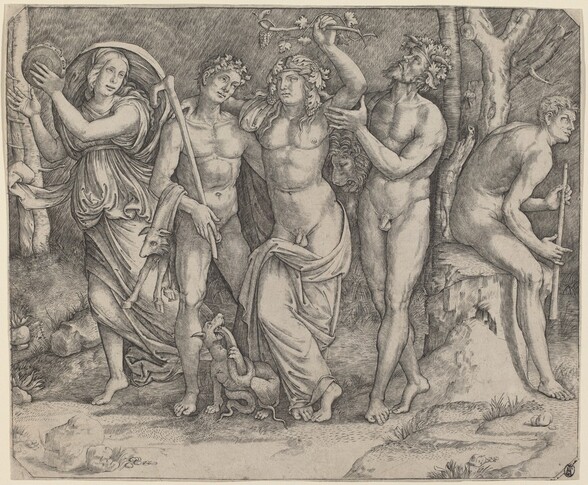 Bacchus and His Attendants