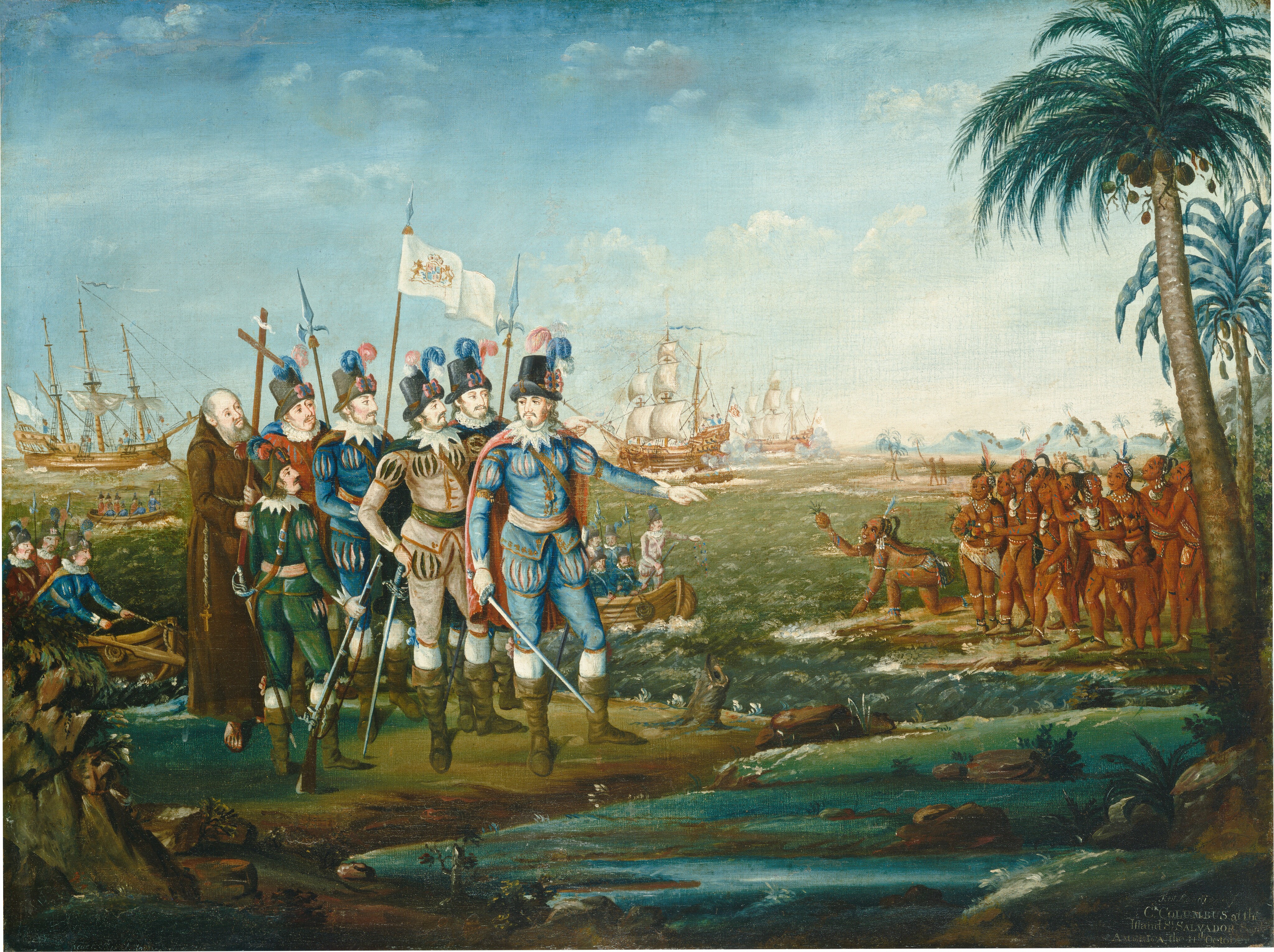 Первый европеец посетивший карибские острова южную америку. 1492 Колумб.