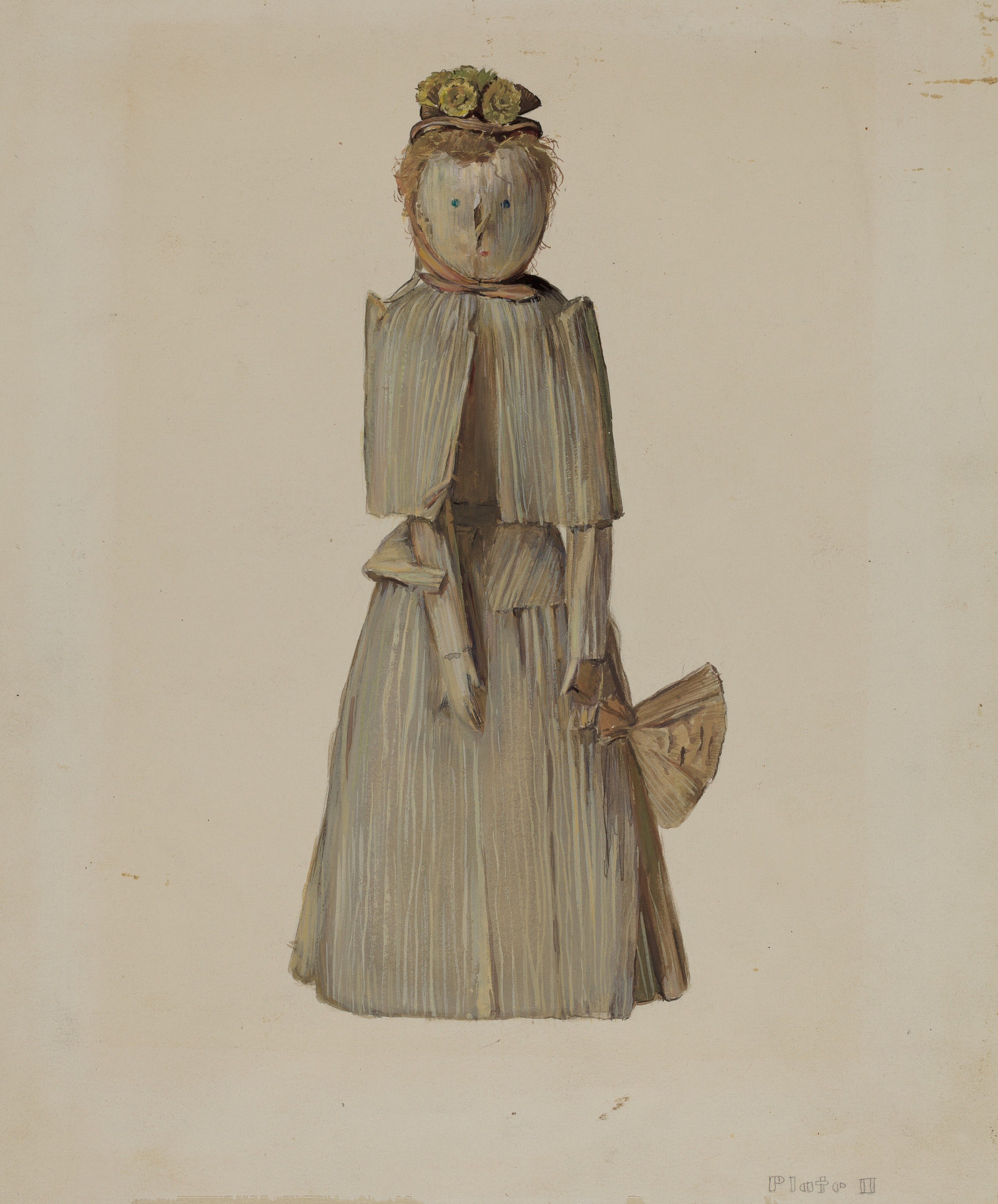 Colonial corn sale husk dolls