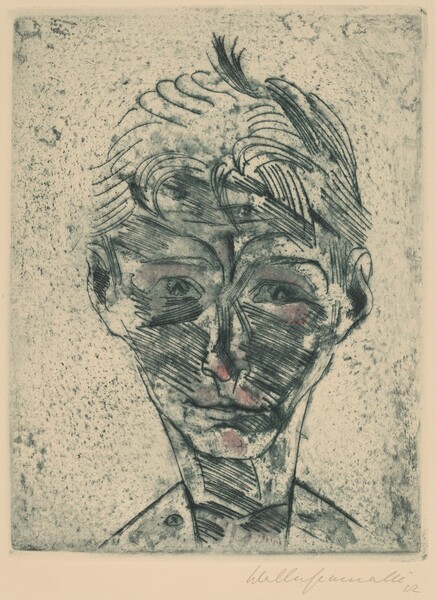 Bust of a Young Man, Self-portrait (Knabenkopf, Selbstporträt)