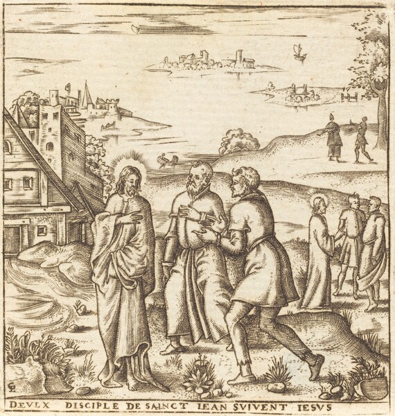 Christ Bids Two Disciples of John the Baptist to Follow Him