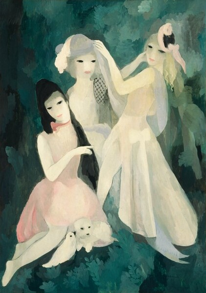 <p>Marie Laurencin, In the Park, 1924