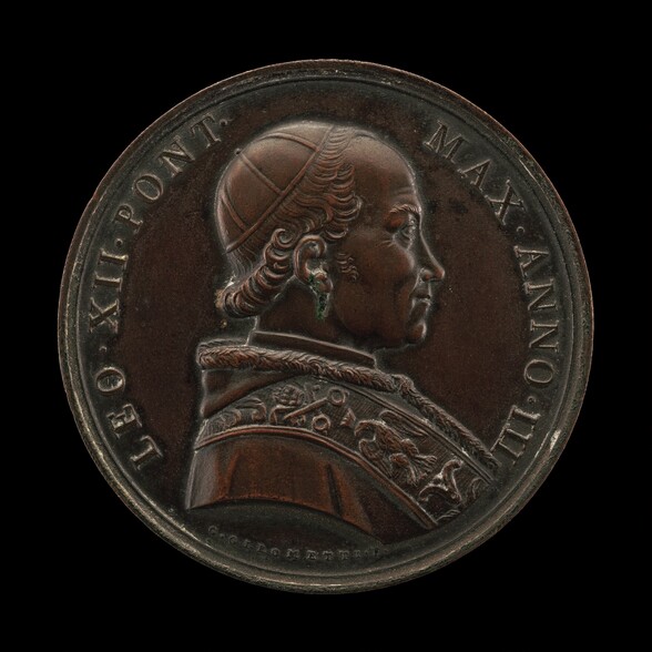 Leo XII (Annibale della Genga, 1760-1829), Pope 1823 [obverse]