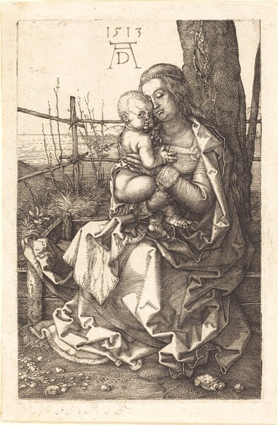 The Virgin and Child Seated by a Tree